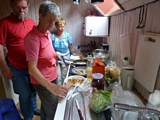 zuhause gibt's gebratene Heringe