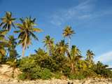 vom Privatstrand aus