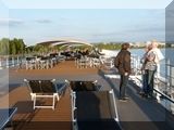 auf Oberdeck der MS Edelweiss