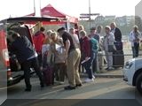 Taxis stehen bereit